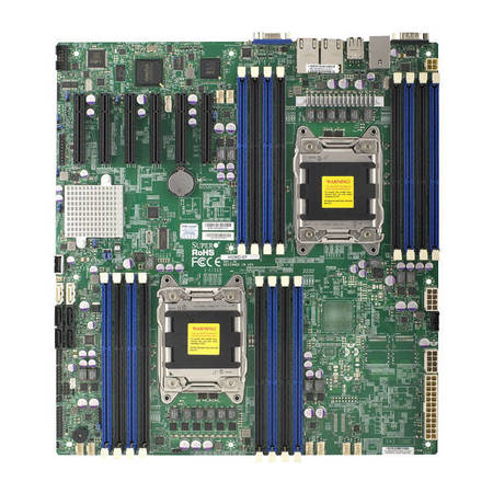 SUPERMICRO X9DRD-EF-B Dual LGA2011/Intel C602J/DDR3/SATA3/V&2GbE/EATX Server MBD-X9DRD-EF-B